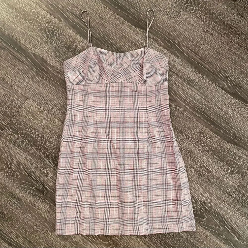Intermix Plaid Roslyn Dress